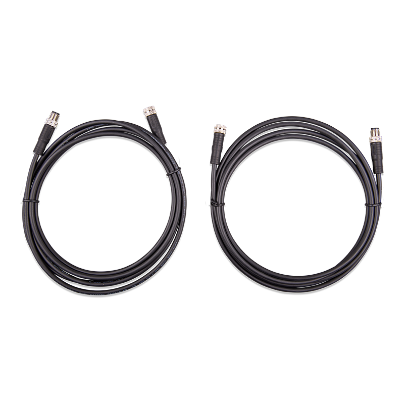 M8 circular connector Male/Female 3 pole cable 1m (bag of 2)