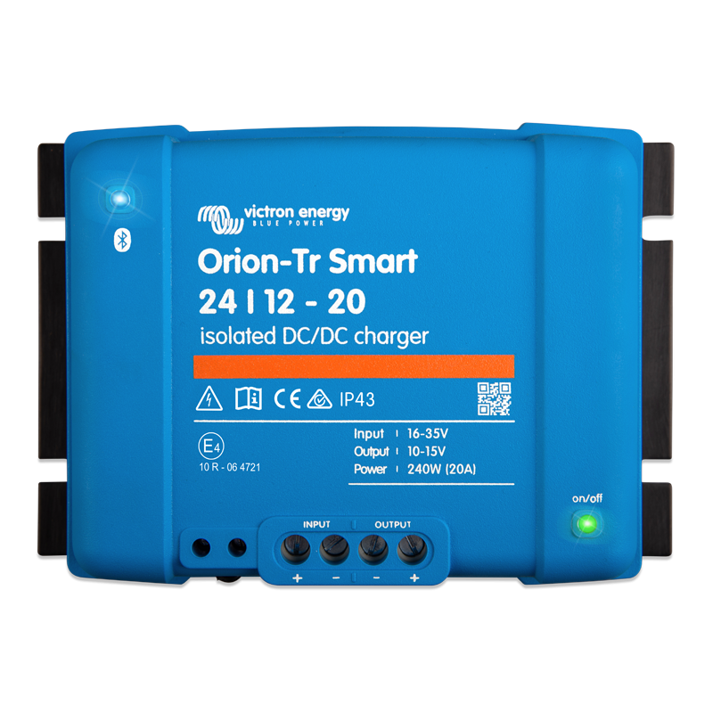 Orion-Tr Smart 24/24-17A (400W) Isolated DC-DC lādētājs