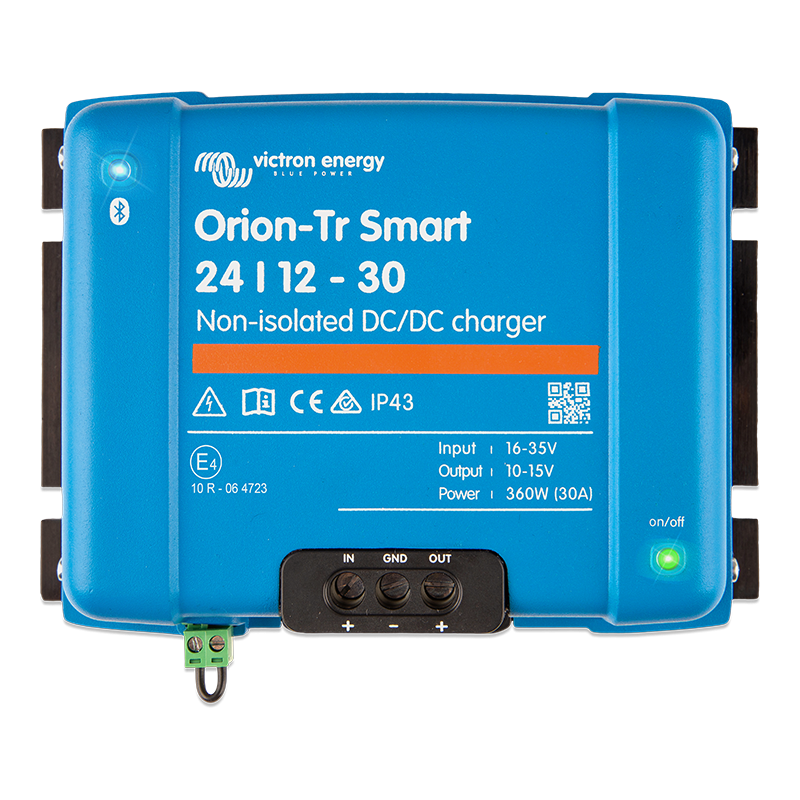 Orion-Tr Smart 24/24-17A (400W) Non-isolated DC-DC lādētājs