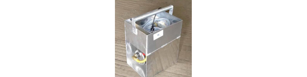 Refilling equipment for solar collector systems