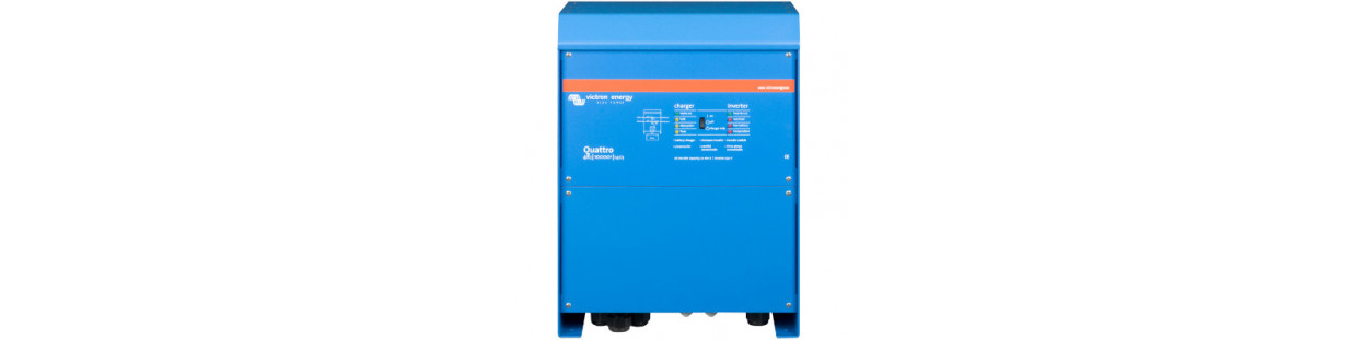 Quattro 48V 230V - invertors, lādētājs un ātrgaitas AC pārslēdzējs
