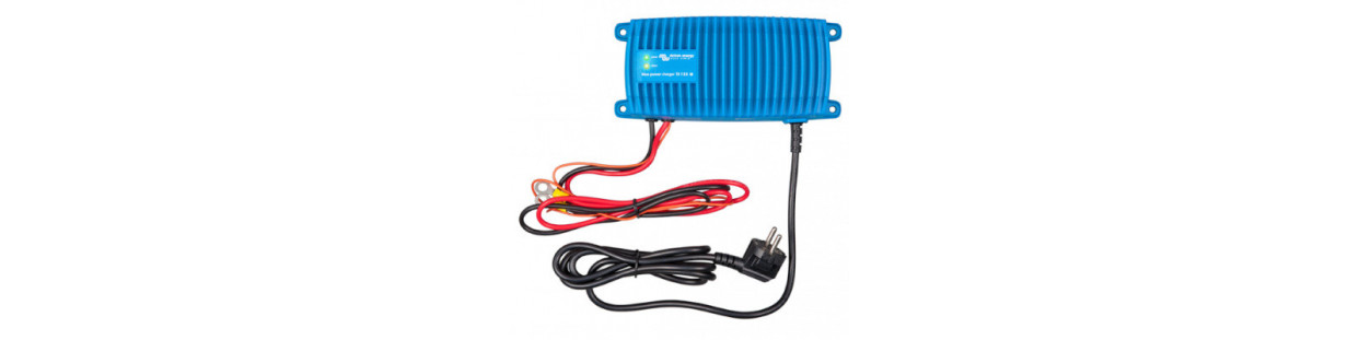 Blue Power Chargers IP67 230V AC - CEE 7/7 Plug